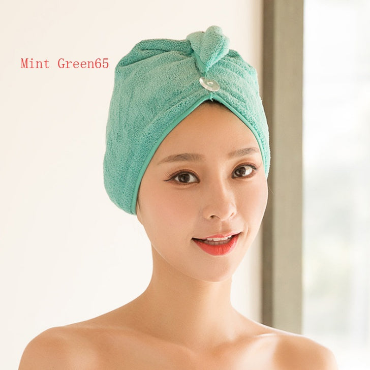 Absorbent Dry Hair Towel Cap