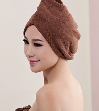 Absorbent Dry Hair Towel Cap