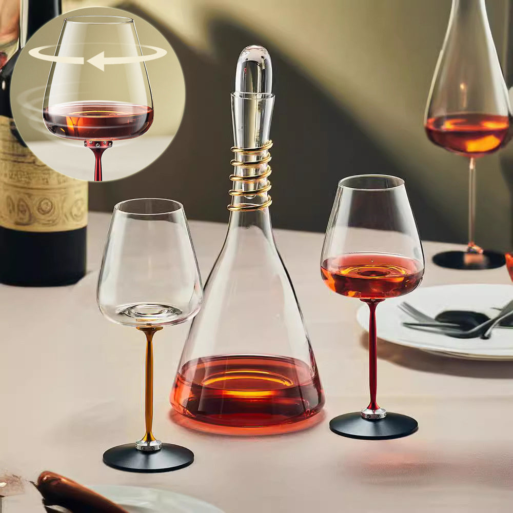 Rotational Wine Glass