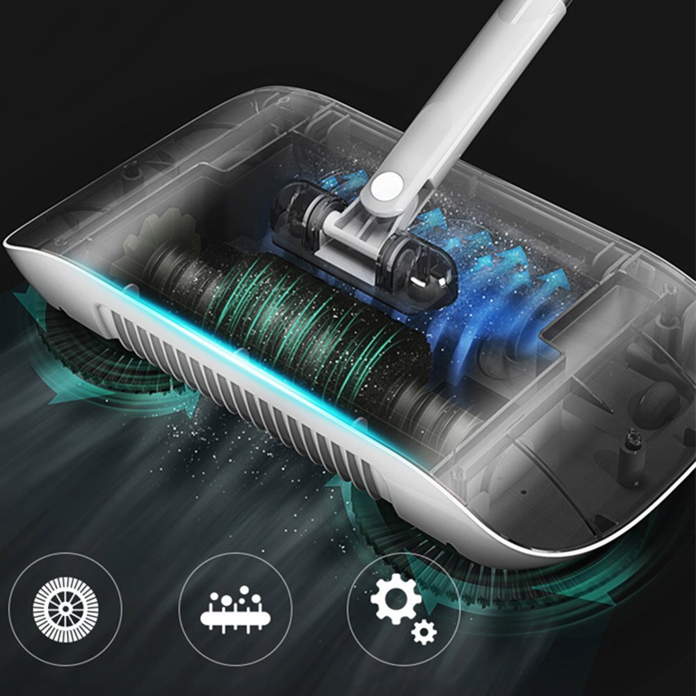 Household Hand Push Sweeper Device