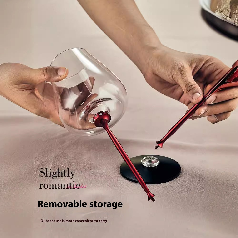 Rotational Wine Glass