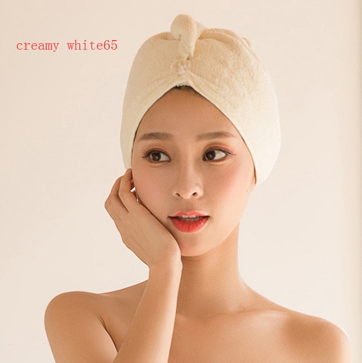 Absorbent Dry Hair Towel Cap