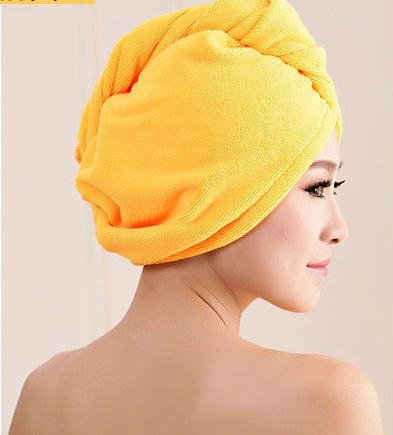 Absorbent Dry Hair Towel Cap