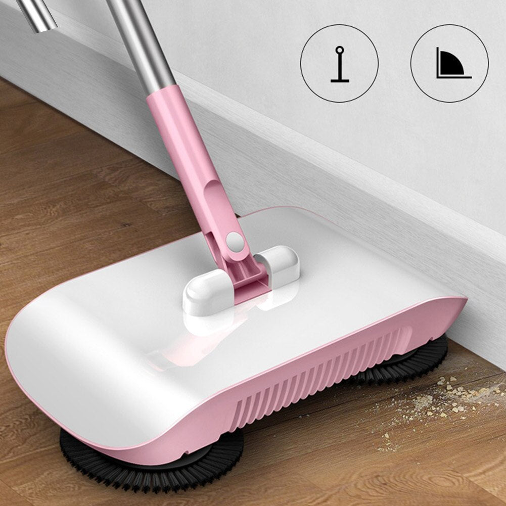 Household Hand Push Sweeper Device