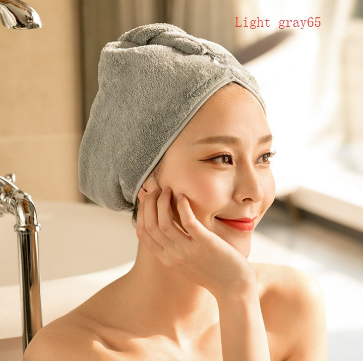 Absorbent Dry Hair Towel Cap