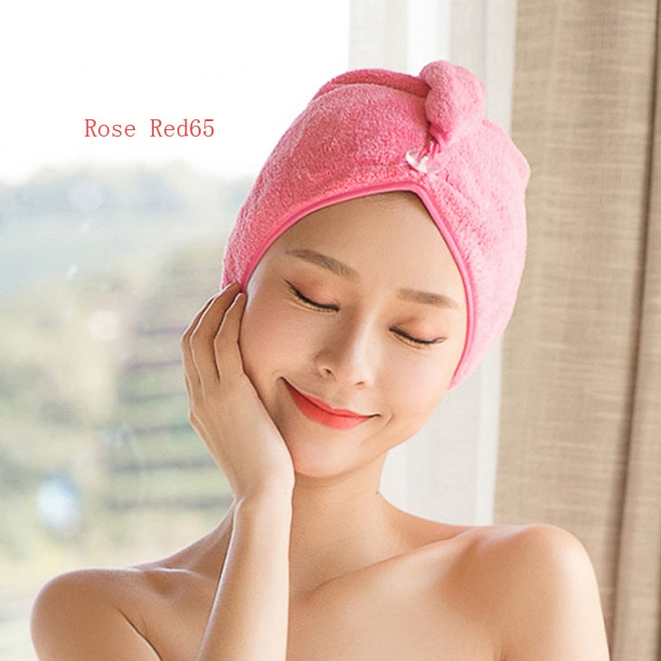 Absorbent Dry Hair Towel Cap