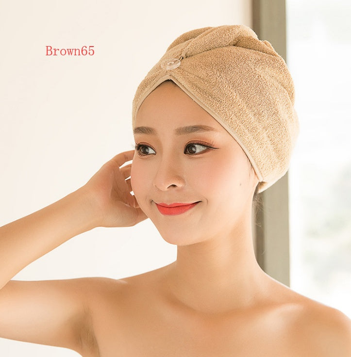Absorbent Dry Hair Towel Cap