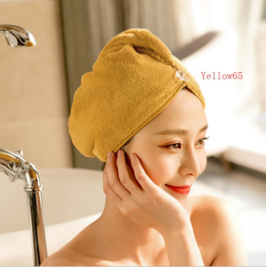 Absorbent Dry Hair Towel Cap
