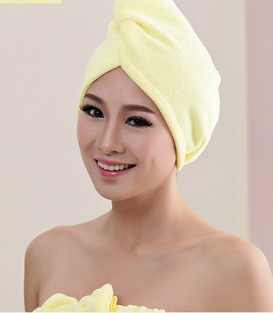 Absorbent Dry Hair Towel Cap