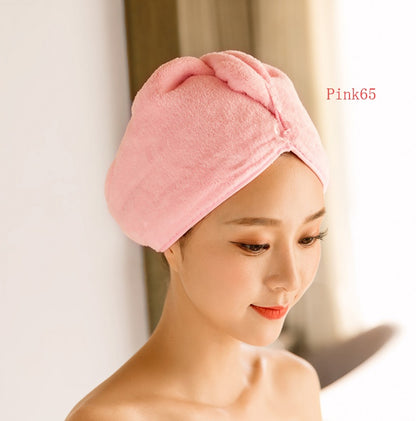 Absorbent Dry Hair Towel Cap