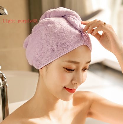 Absorbent Dry Hair Towel Cap