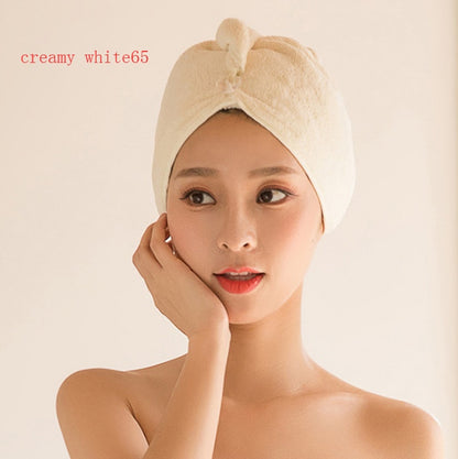Absorbent Dry Hair Towel Cap