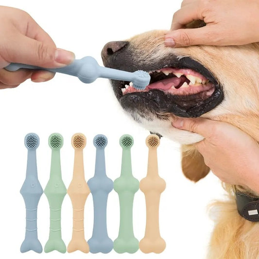 Pet Silicone Finger Toothbrush