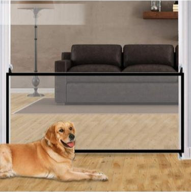 Portable Pet Mesh Fence Safety Gate