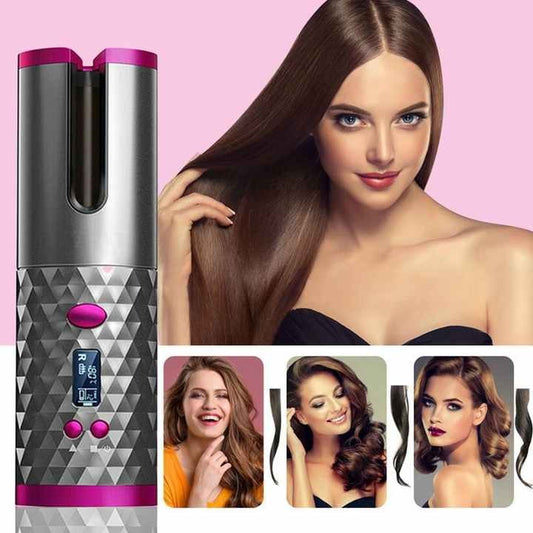 USB Charging Automatic Hair Curler